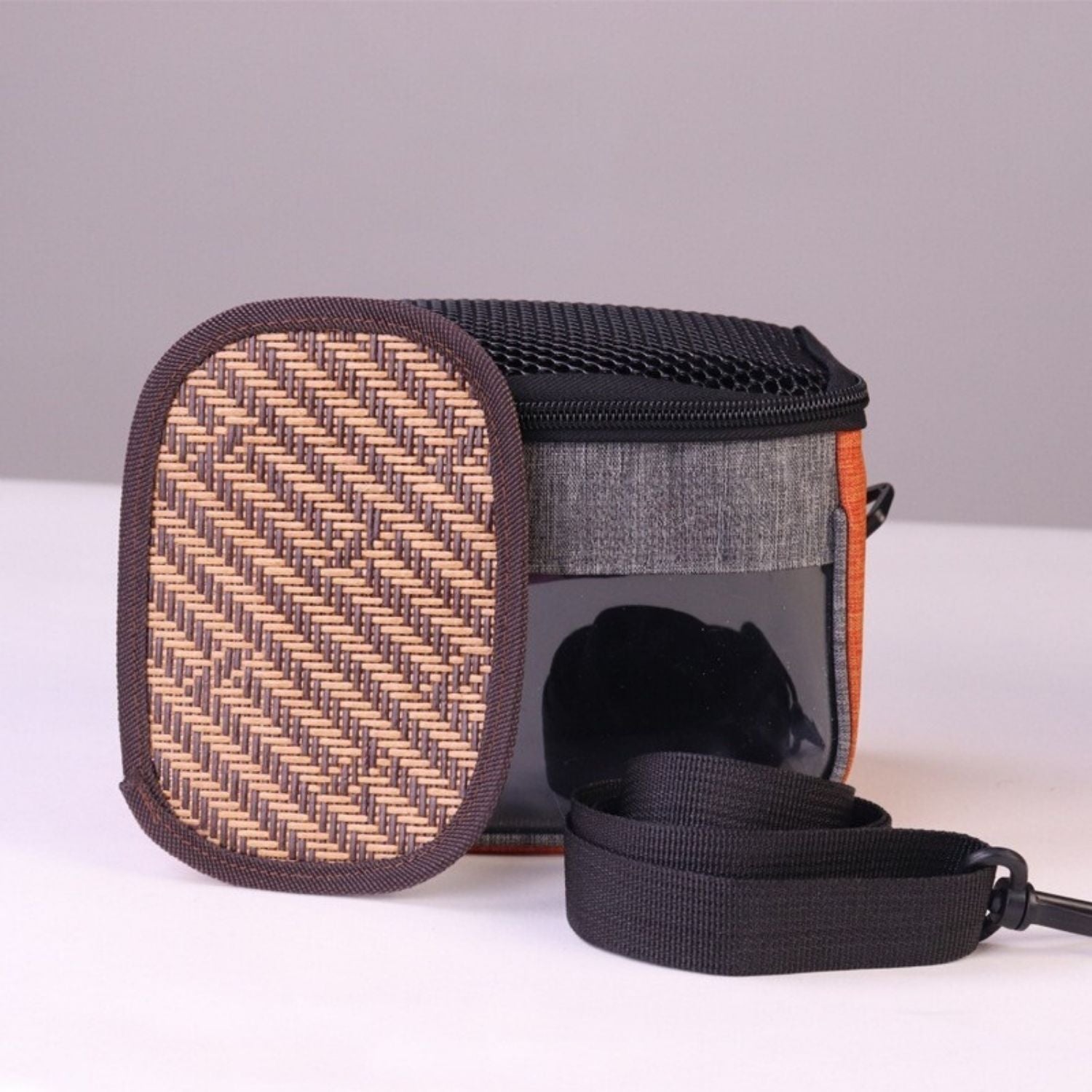 Hamsterdrager zichtbare hamsterdrager met afneembare mat